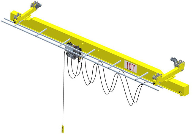 Única viga suspensão suspensão aérea Crane.jpg Single Girder Beam Suspension Overhead Crane.jpg