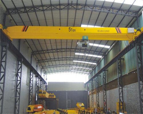 Guindaste aéreo da única viga de 5 toneladas com Hoist elétrico jpg 5 Ton Single Girder Overhead Crane with Electric Hoist.jpg