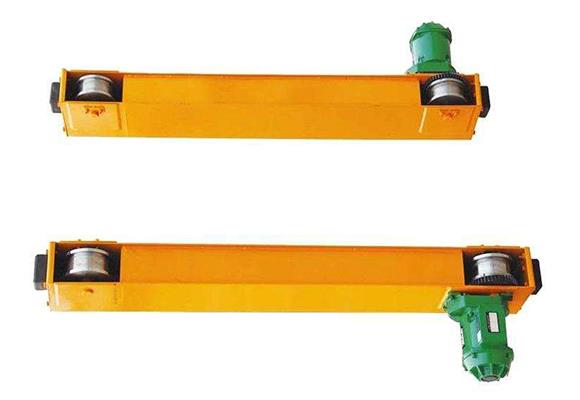 Feixe final do guindaste