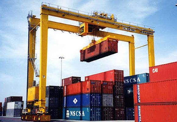 Guindaste de empilhamento